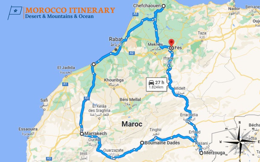 Morocco trip - Morocco tours - Morocco holiday - Morocco excursions - Morocco itinerary
