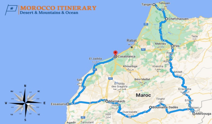 9 days Trip in Morocco